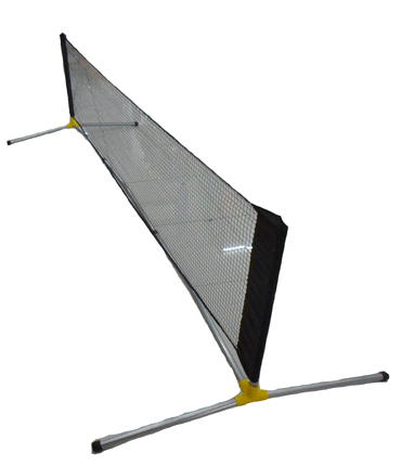 [FT3-120] NET DE FUTBOL TENIS CON VIGAS Y MALETIN 3x1.2m