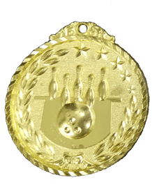 [SY-20D-1] MEDALLA DE BOLOS #1 ORO