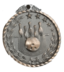 [SY-20D-3] MEDALLA DE BOLOS #3 BRONCE